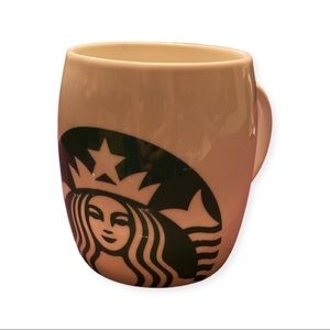 Starbucks barrel large logo mug 2009
